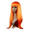 Malltop Wigs Straight Orange Party Wig