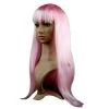 Malltop Wigs Straight Light Pink Party Wig