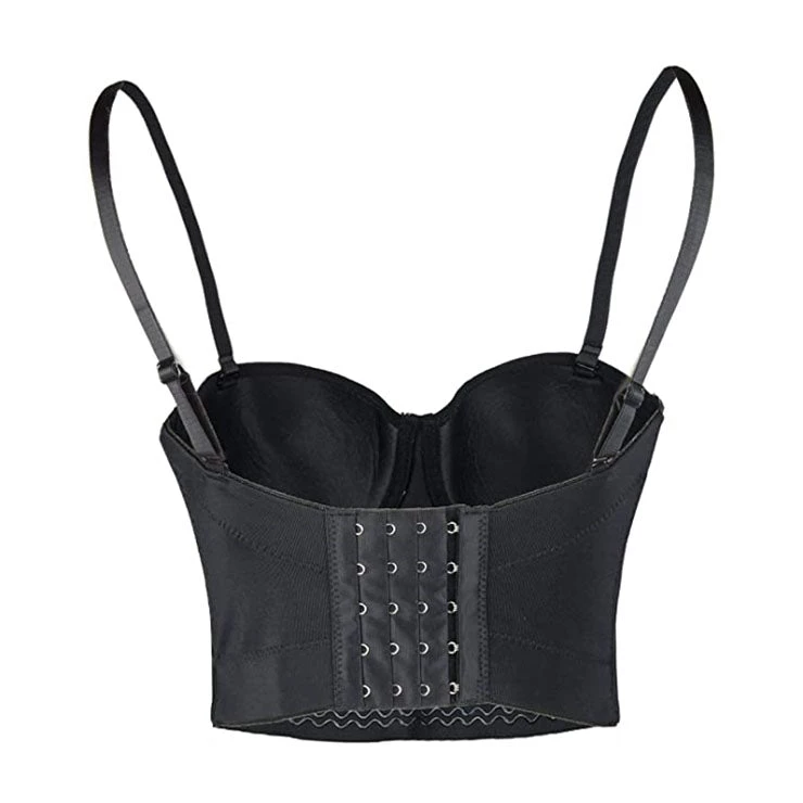 Malltop Sexy Gold Sequins And Beads Bustier Crop Top 5 Malltop Sexy Gold Sequins And Beads Bustier Crop Top