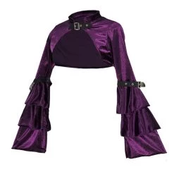 Malltop Outerwear Cropped Purple Velvet Steampunk Shrug 12 Malltop Outerwear Cropped Purple Velvet Steampunk Shrug