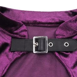 Malltop Outerwear Cropped Purple Velvet Steampunk Shrug 13 Malltop Outerwear Cropped Purple Velvet Steampunk Shrug