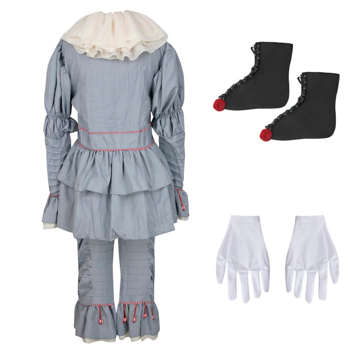 Malltop Funny Costumes IT Pennywise Costume 7 Malltop Funny Costumes IT Pennywise Costume
