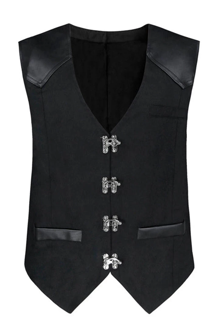 Malltop Adults Mens Steampunk Waistcoat 3 Malltop Adults Mens Steampunk Waistcoat