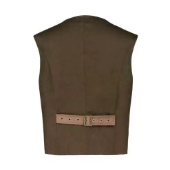 Malltop Men's Brown Steampunk Waistcoat Adults 7 Malltop Men's Brown Steampunk Waistcoat Adults