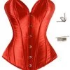 Instyles Corsets Silky Red Satin Corset