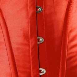 Instyles Corsets Silky Red Satin Corset 9 Instyles Corsets Silky Red Satin Corset