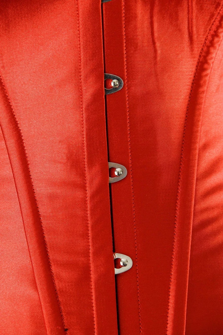 Instyles Corsets Silky Red Satin Corset 5 Instyles Corsets Silky Red Satin Corset