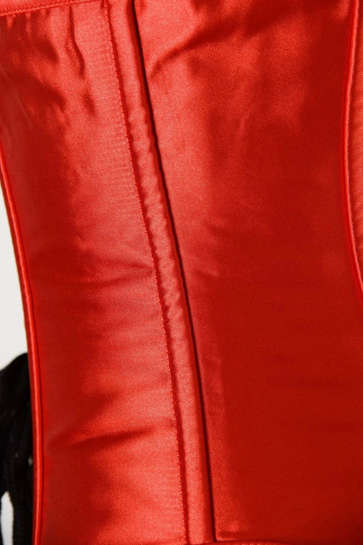 Instyles Corsets Silky Red Satin Corset 6 Instyles Corsets Silky Red Satin Corset
