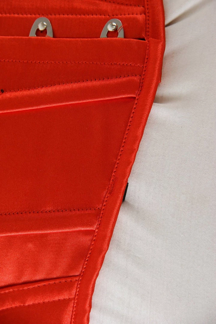 Instyles Corsets Silky Red Satin Corset 7 Instyles Corsets Silky Red Satin Corset