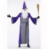 Hurly-Burly Purple Wizard Costume Fairytale & Mystical