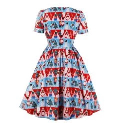 Malltop Celebrations Vintage Christmas Tea Dress 9 Malltop Celebrations Vintage Christmas Tea Dress