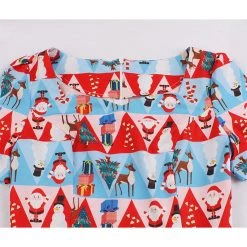 Malltop Celebrations Vintage Christmas Tea Dress
