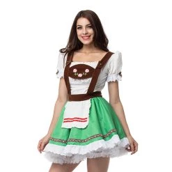 Hurly-Burly Velvet Ladies Oktoberfest Dress Celebrations
