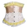 Malltop Champagne And White Lace Underbust