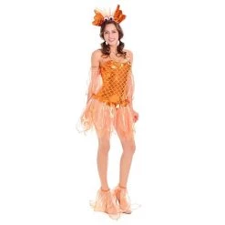 Malltop Womens Goldfish Costume