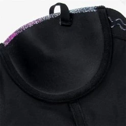 Malltop Metallic Blue Purple Shift Glitter Bralette