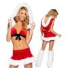 Malltop Christmas Costumes Ladies 2 Piece Sexy Christmas Costume