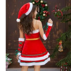 Malltop Candy Cane Christmas Costume Celebrations
