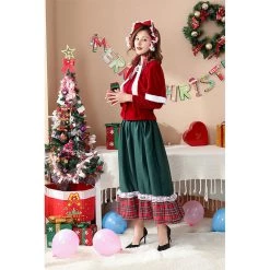 Malltop Darling Mrs Claus Costume Celebrations