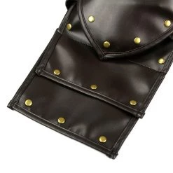 Malltop Dark Brown Shoulder And Arm Armour Steampunk