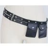 Malltop Black Steampunk Mini Pouch Belt Belts & Harnesses