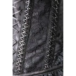 Malltop Gothic Black Overbust Corset Corsets