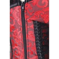 Malltop Gothic Red Overbust Corset