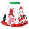 Malltop Christmas Swing Skirt