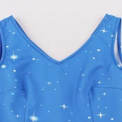 Malltop Christmas Snowy Night Flared Dress Dresses