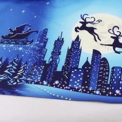 Malltop Christmas Snowy Night Flared Dress Dresses