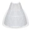 Unknown Women's White Multi-Layered Ankle-Length Petticoat