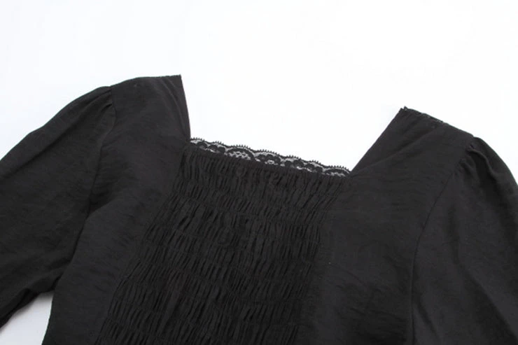 Malltop Black Renaissance Bell Sleeve Dress Women's 5 Malltop Black Renaissance Bell Sleeve Dress Women's