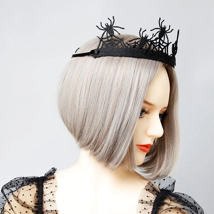 Malltop Jewellery Gothic Spider Hair Crown 4 Malltop Jewellery Gothic Spider Hair Crown