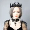 Malltop Jewellery Gothic Spider Hair Crown