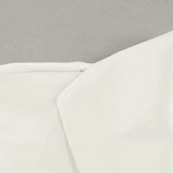 Malltop Ladies Satin White Collared Blouse