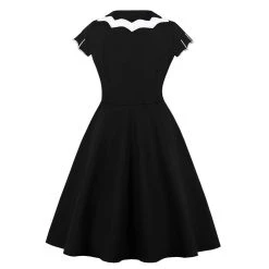 Malltop Halloween Black Bat Dress Plus Size