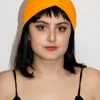 Jacky Wang Orange Turban Hair Accessories