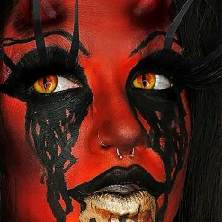 Sunny Lens Party Lens #14 Orange Dragon Maid Contact Lenses Anime & Video Games