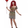 Trademart Evil Clown Girl Costume