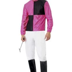 Hurly-Burly Pink Jockey Costume Uniforms