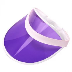 Smiffys Purple Poker Visor