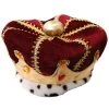 Hurly-Burly Medieval Plush Red Crown