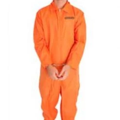 Gold Star County Jail Inmate Costume Adults