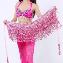 Best Dance Festival Wear Black Sequin Wrap Around Skirt