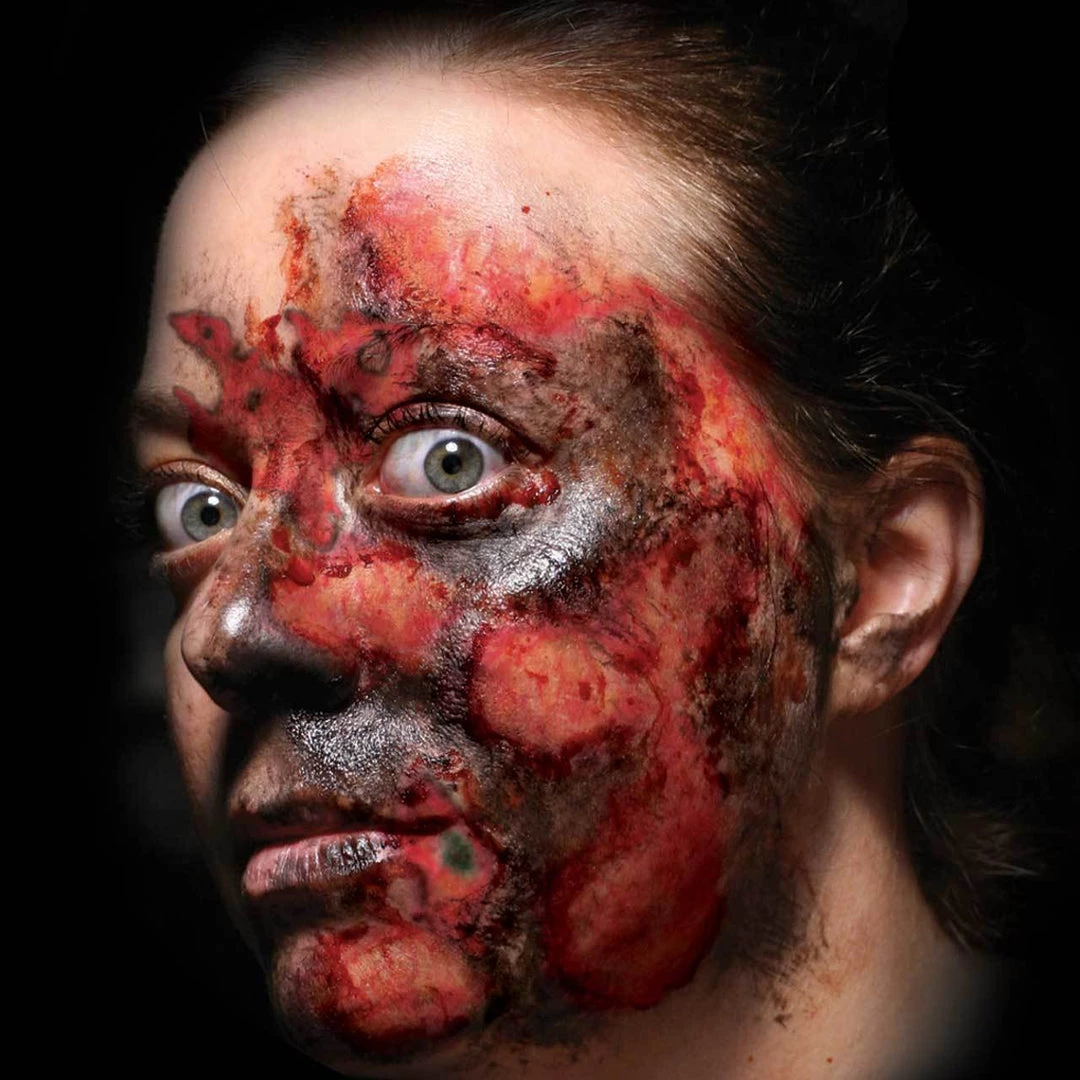 Tinsley Special FX Makeup Burned Alive Marks Temporary Tattoos 4 Tinsley Special FX Makeup Burned Alive Marks Temporary Tattoos