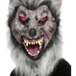 Smiffys Masks & Eyemasks Latex Wolf Mask