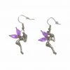 Hurly-Burly (j) Jewellery Purple Fairy Earrings