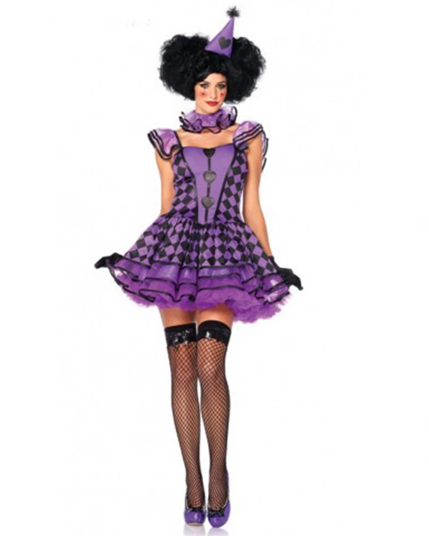 Leg Avenue Pretty Parisian Clown Costume 3 Leg Avenue Pretty Parisian Clown Costume