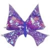 Best Dance Sequin Purple & Pink Butterfly Halter Top Women's