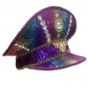 Sweidas Purple Rainbow Festival Visor Festival Wear